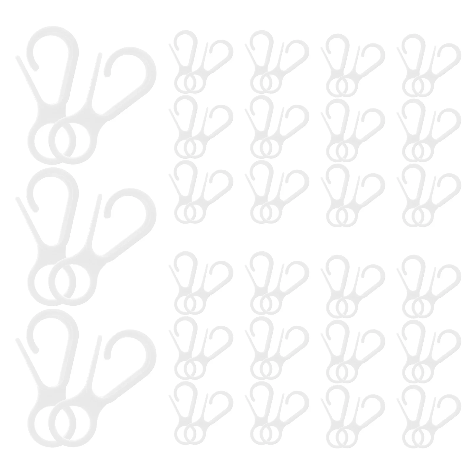 250 Pcs White 3.3CM Nylon Mask Hanging Hooks DIY Plastic Hook Hoist Buckle Rope Buckles Strap Lobster Hangers For Jewelry Craft
250 Pcs White 3.3CM Nylon Mask Hanging Hooks DIY Plastic Hook Hoist Buckle Rope Buckles Strap Lobster Hangers For Jewelry Craft