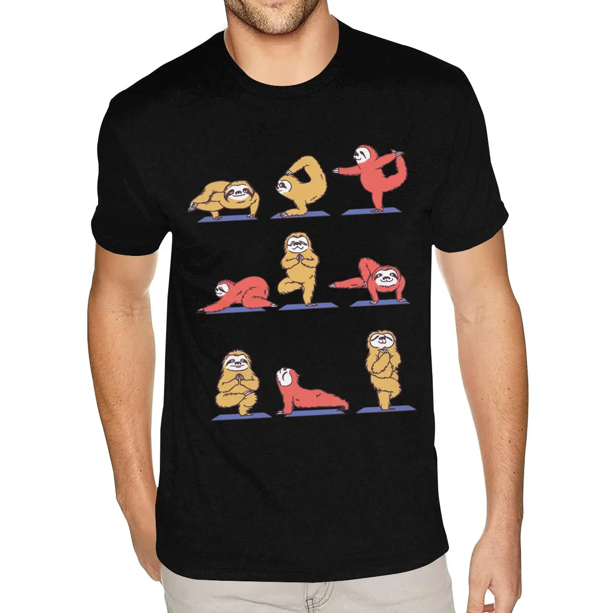 Футболки для йоги с коротким рукавом и круглым вырезом из 100% хлопка, мужские футболки 80-х годов
Футболки для йоги с коротким рукавом и круглым вырезом из 100% хлопка, мужские футболки 80-х годов