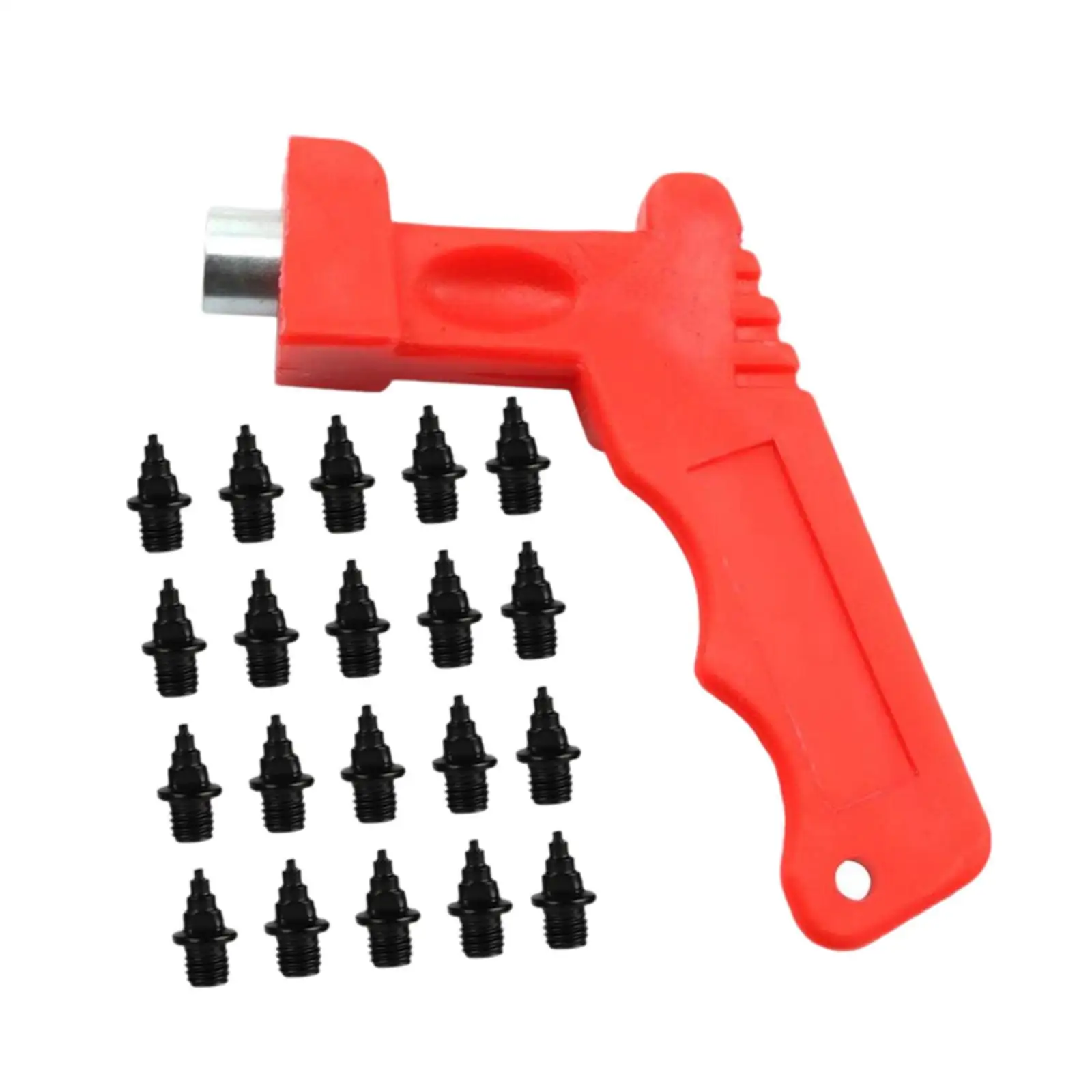 Athletic Shoes Spikes Set with Wrench Durable Screw in Track and Field Metal Studs for Runners Outdoor Performance
Athletic Shoes Spikes Set with Wrench Durable Screw in Track and Field Metal Studs for Runners Outdoor Performance