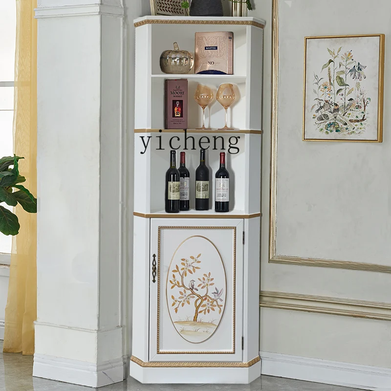 ZYA living room solid wood corner cabinet triangular edge floor triangular cabinet corner storage rack
ZYA living room solid wood corner cabinet triangular edge floor triangular cabinet corner storage rack