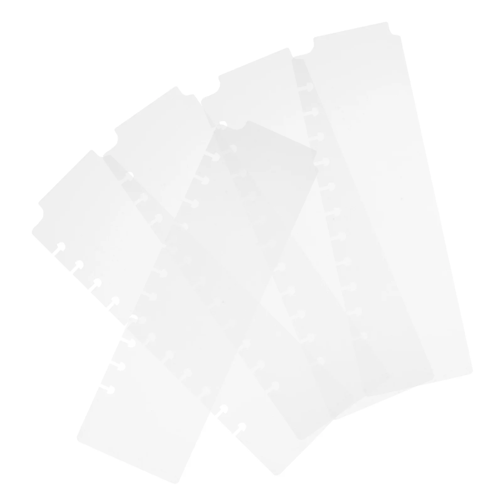 5 Pcs Notebook Binder Bookmark Ruler Aesthetic Dividers for Spiral Planner Plastic Separators
5 Pcs Notebook Binder Bookmark Ruler Aesthetic Dividers for Spiral Planner Plastic Separators