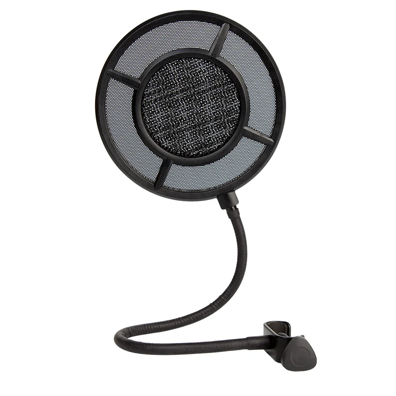 Yinyu Professional Microphone Pop Filter, 3-Layer Metal Mesh Wind Screen Shield for Studio Recording, Broadcasting & Streaming
Yinyu Professional Microphone Pop Filter, 3-Layer Metal Mesh Wind Screen Shield for Studio Recording, Broadcasting & Streaming