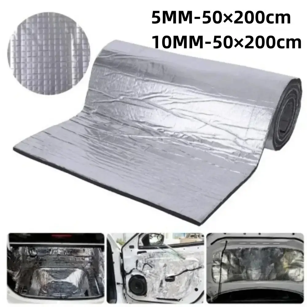 Новый 50X200 см автомобильный звукоизоляционный коврик, шумоизоляционный коврик для двери двигателя, теплошумоизоляция автомобиля для автомобиля, шумоизоляционный коврик для капота автомобиля
Новый 50X200 см автомобильный звукоизоляционный коврик, шумоизоляционный коврик для двери двигателя, теплошумоизоляция автомобиля для автомобиля, шумоизоляционный коврик для капота автомобиля