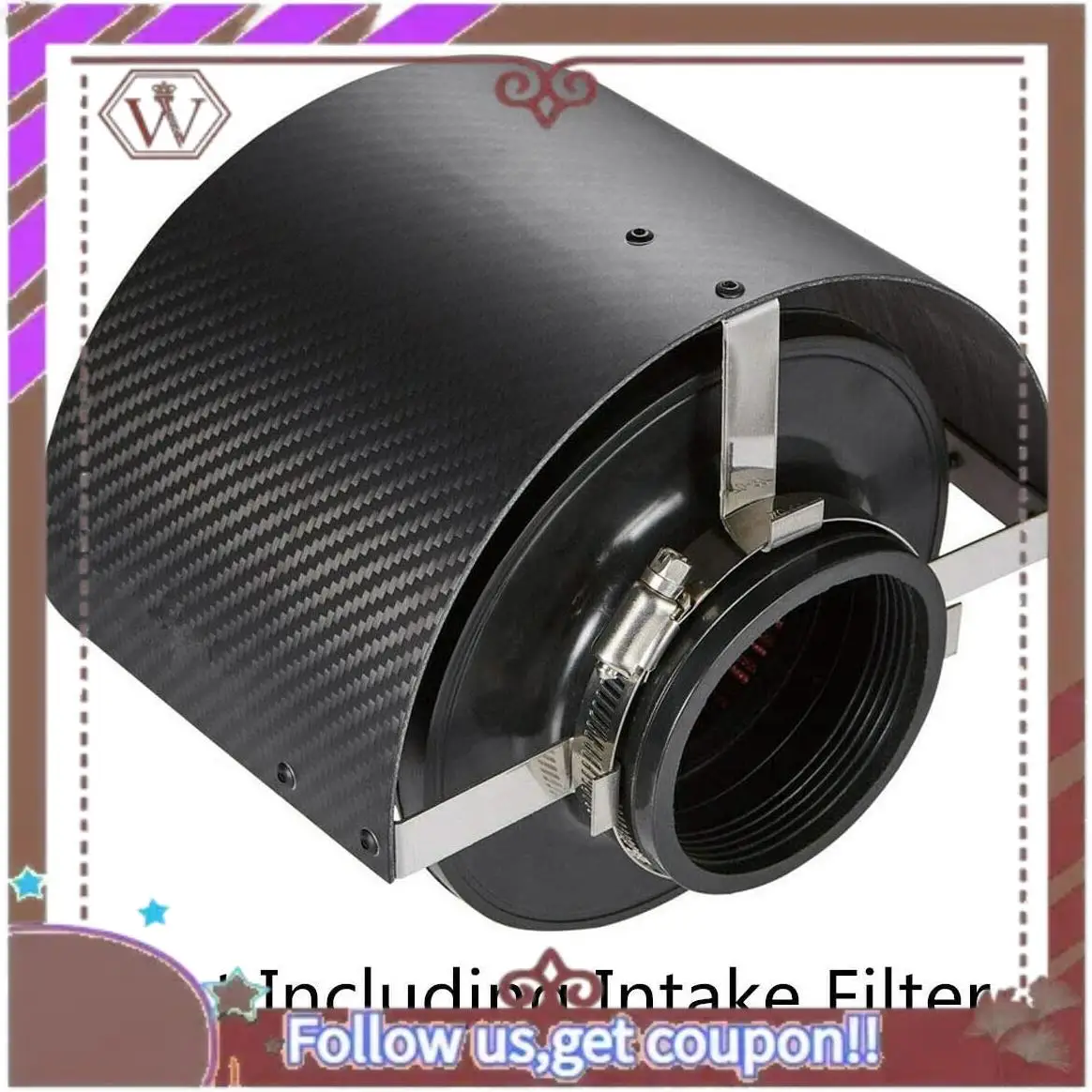 A57E-Car Cold Air Intake Cone Sport Air Filter Cover Motion Air Filter Cover Heat Shield Carbon Fiber
A57E-Car Cold Air Intake Cone Sport Air Filter Cover Motion Air Filter Cover Heat Shield Carbon Fiber