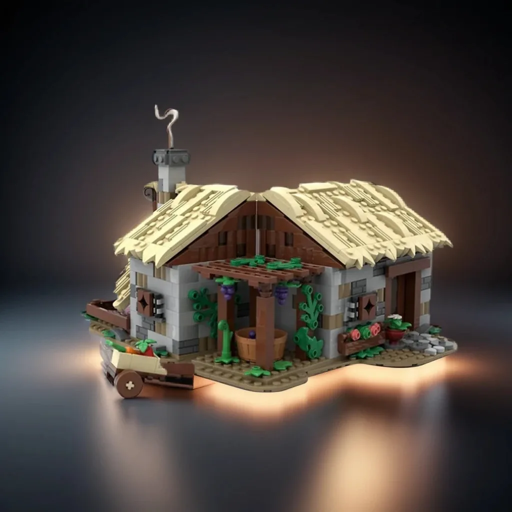 NEW 619PCS MOC Street View Farm House Model Building Block Architecture DIY Assembly Display Home Decor Gift Collectible Blocks
NEW 619PCS MOC Street View Farm House Model Building Block Architecture DIY Assembly Display Home Decor Gift Collectible Blocks