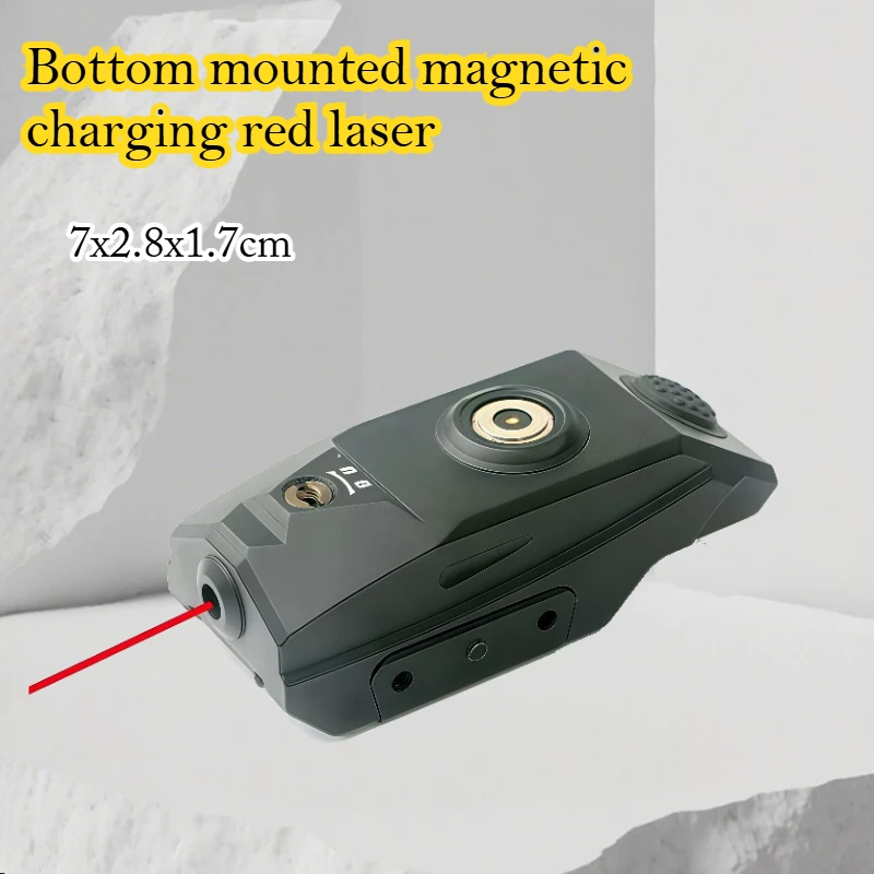 New Aluminum Alloy Magnetic Charging Red Laser Sight for 20mm Picatinny Rails Pistol Red Indicator
New Aluminum Alloy Magnetic Charging Red Laser Sight for 20mm Picatinny Rails Pistol Red Indicator