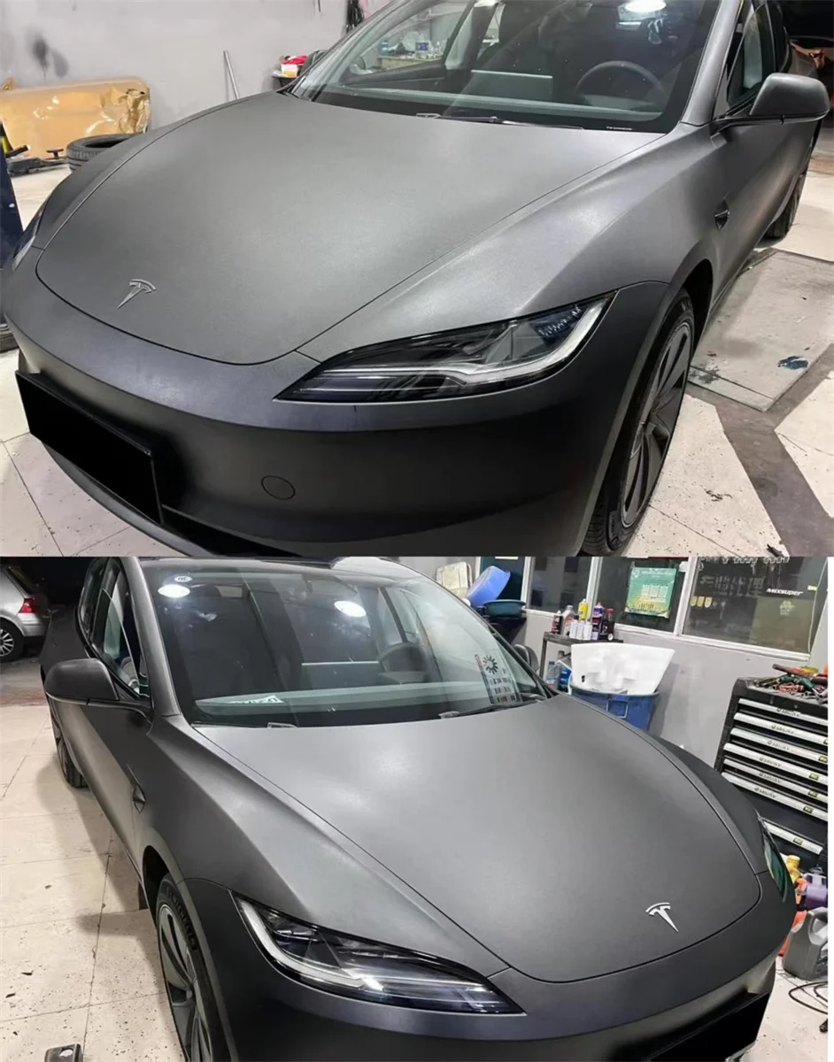 Car Wrapping Frosted Black Vinyl Film Sheet Roll Waterproof DIY Sticker for Car Motorcycle
Car Wrapping Frosted Black Vinyl Film Sheet Roll Waterproof DIY Sticker for Car Motorcycle