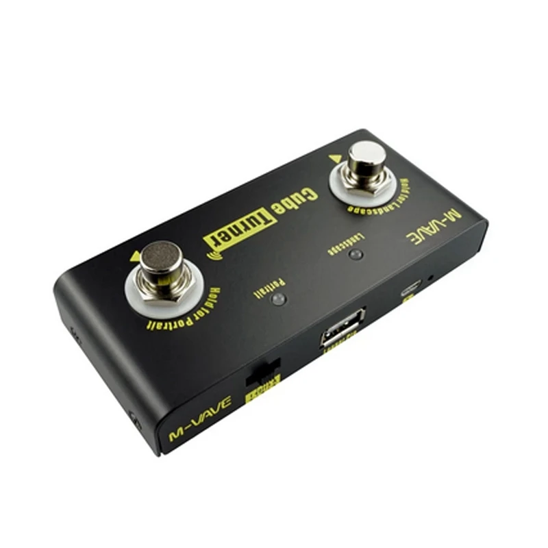 M-VAVE Cube Turner Wireless Page Turner Pedal Rechargeable Music Sheet Turner Supports Looper Connection Compatible Type-C
M-VAVE Cube Turner Wireless Page Turner Pedal Rechargeable Music Sheet Turner Supports Looper Connection Compatible Type-C