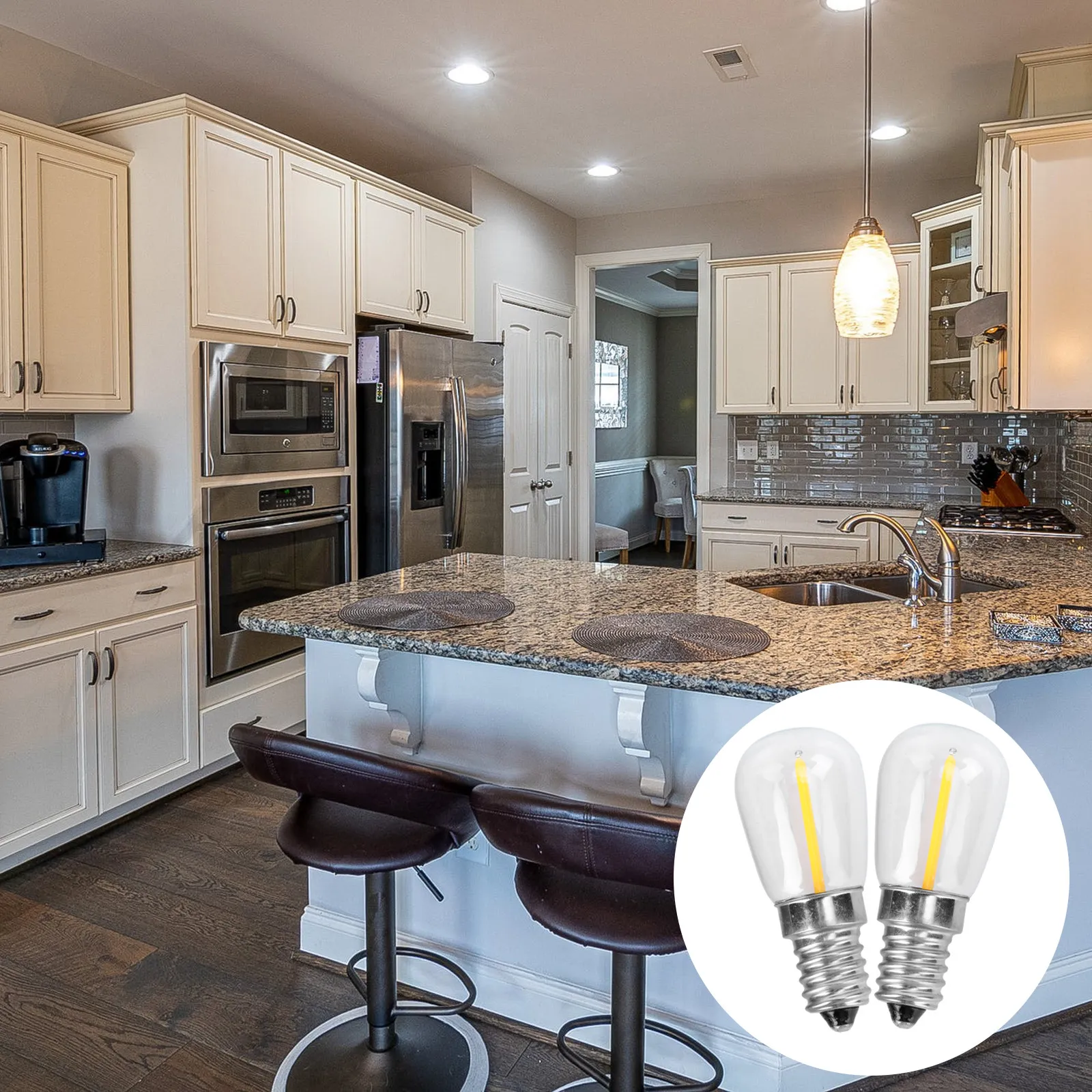 Комплект из 3 светодиодных ламп E14, 1.5 Вт, 220 В, 2700K, теплый белый свет, в стеклянном корпусе, для замены ламп в холодильниках, бытовой технике и станках
Комплект из 3 светодиодных ламп E14, 1.5 Вт, 220 В, 2700K, теплый белый свет, в стеклянном корпусе, для замены ламп в холодильниках, бытовой технике и станках