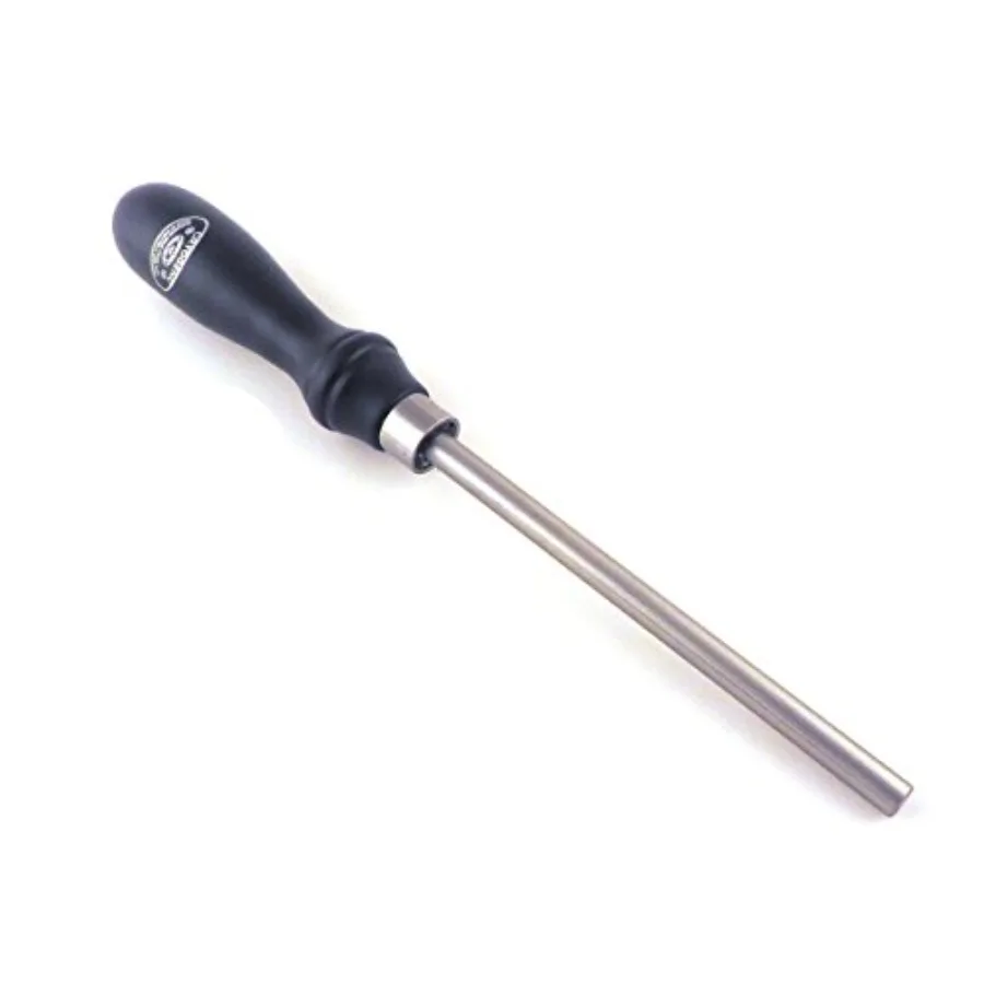 Super Hard Cryogenicly Treated Cabinet Scraper Burnisher with Stained Beech Handle Handle 377C
Super Hard Cryogenicly Treated Cabinet Scraper Burnisher with Stained Beech Handle Handle 377C