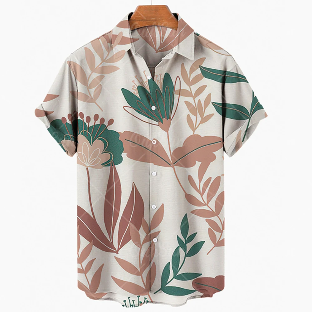 Summer Hawaiian Shirt For Men 3D Retro Coconut Tree Pattern Short Sleeve Vacation Breathable Casual Design Clothing Fashion
Summer Hawaiian Shirt For Men 3D Retro Coconut Tree Pattern Short Sleeve Vacation Breathable Casual Design Clothing Fashion