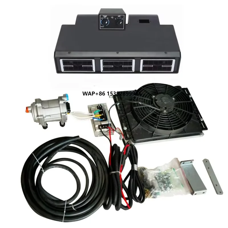12V/24V Cab Air Conditioner Split AC for Semi Trucks Bus RV Caravan Truck
12V/24V Cab Air Conditioner Split AC for Semi Trucks Bus RV Caravan Truck