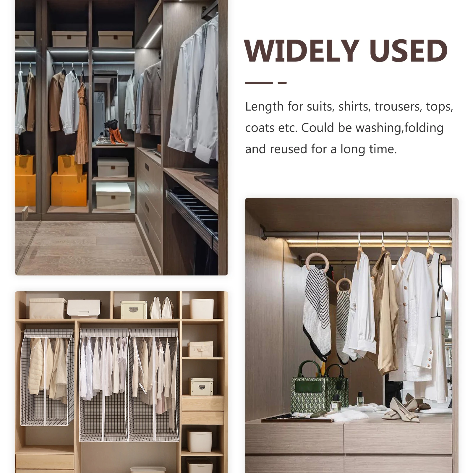 Garment Cover Dust resistant Breathable Storage Bag Clothing ganizer Ideal Length Suits Shirts Trousers Tops Coats Travel
Garment Cover Dust resistant Breathable Storage Bag Clothing ganizer Ideal Length Suits Shirts Trousers Tops Coats Travel