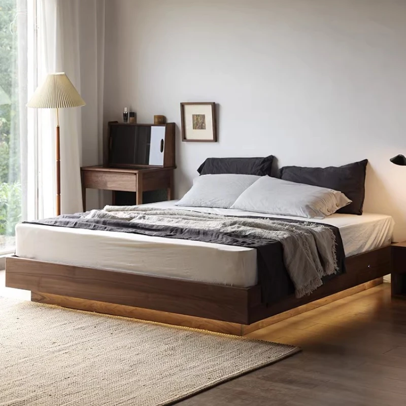 Solid wood box bed headless storage bed high box bed frame
Solid wood box bed headless storage bed high box bed frame