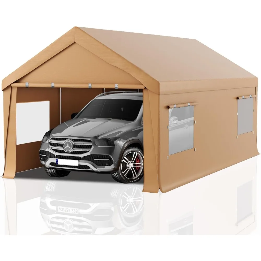 Carport 12x20 Heavy Duty Portable Garage, Carport Canopy with Roll-Up Windows & Doors,Portable Garage and Shelter with Removable
Carport 12x20 Heavy Duty Portable Garage, Carport Canopy with Roll-Up Windows & Doors,Portable Garage and Shelter with Removable