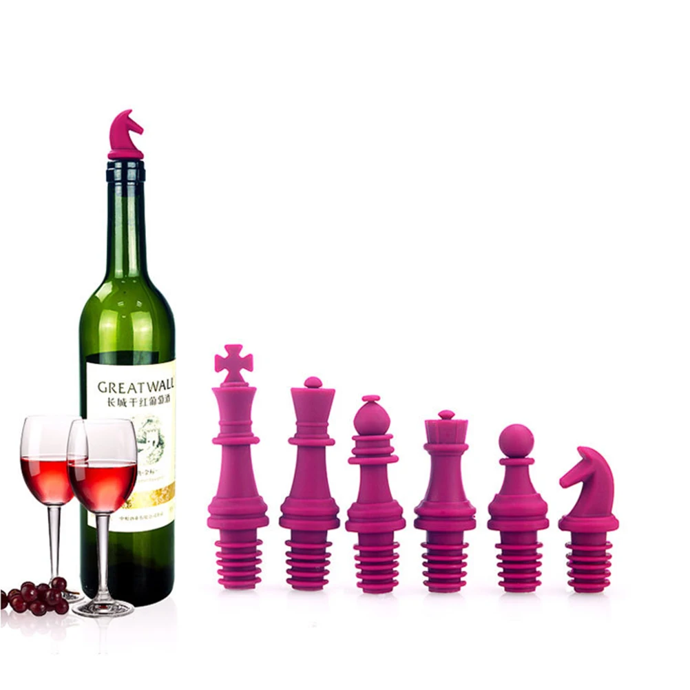 6pcs Wine Stoppers Dome Shape Silicone Bottle Cap Set Reusable Sealer For Wine Beer Champagne Alcohol Sparkling Wine Home Use
6pcs Wine Stoppers Dome Shape Silicone Bottle Cap Set Reusable Sealer For Wine Beer Champagne Alcohol Sparkling Wine Home Use