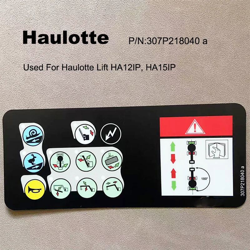 307P218040 a HA-307P218040 a Decal Control box Used for Haulotte Lift HA12IP, HA15IP
307P218040 a HA-307P218040 a Decal Control box Used for Haulotte Lift HA12IP, HA15IP