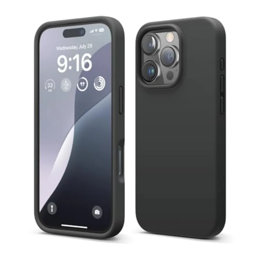 Compatible with iPhone 16 Pro Case, Premium Liquid Silicone Case, Full Body Protective Cover, Shockproof, Slim Phone, Anti-Scra
Compatible with iPhone 16 Pro Case, Premium Liquid Silicone Case, Full Body Protective Cover, Shockproof, Slim Phone, Anti-Scra