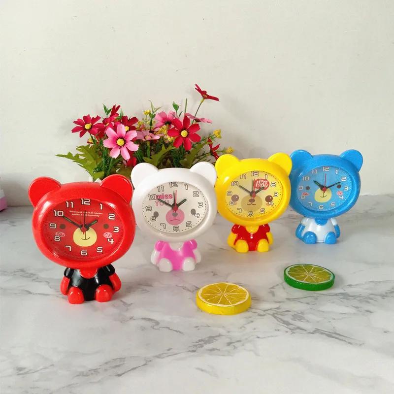 Cartoon small alarm clocks creative home desktop colorful small alarm clock gift small alarm clock
Cartoon small alarm clocks creative home desktop colorful small alarm clock gift small alarm clock