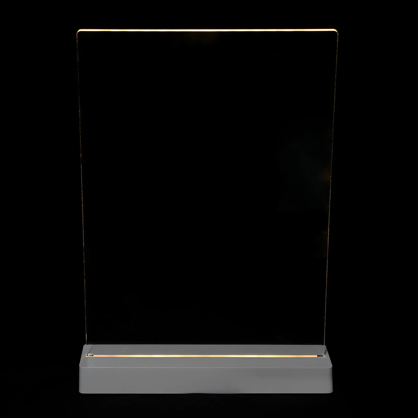 1Set LED Glowing Drawing Board Transparent Acrylic Lighted Message Panel Wipeable Surface Rechargeable Desktop Sign for Shops
1Set LED Glowing Drawing Board Transparent Acrylic Lighted Message Panel Wipeable Surface Rechargeable Desktop Sign for Shops