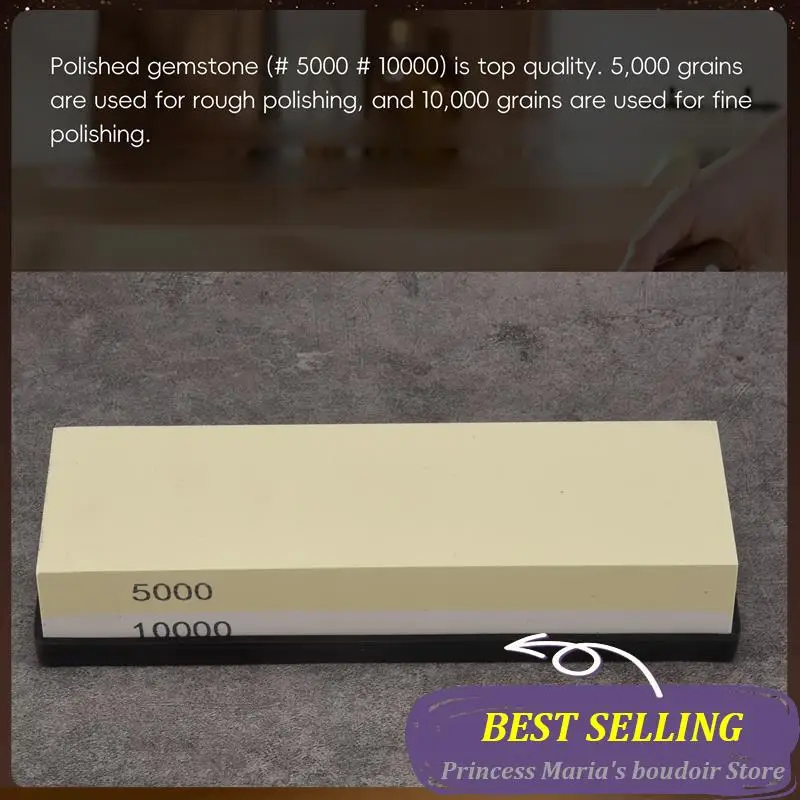 AB30-Whetstone 5000/10000 Sandstone, 2-Sided Polishing Kit, Water-Polishing Tool For Kitchen Cutlery And Outdoor Blades
AB30-Whetstone 5000/10000 Sandstone, 2-Sided Polishing Kit, Water-Polishing Tool For Kitchen Cutlery And Outdoor Blades