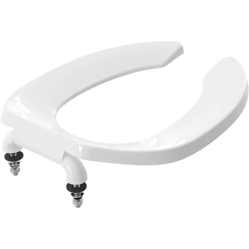 Commercial Heavy Duty Open Front Toilet Seat Without Cover, Thickened Material, Never Loosen
Commercial Heavy Duty Open Front Toilet Seat Without Cover, Thickened Material, Never Loosen
