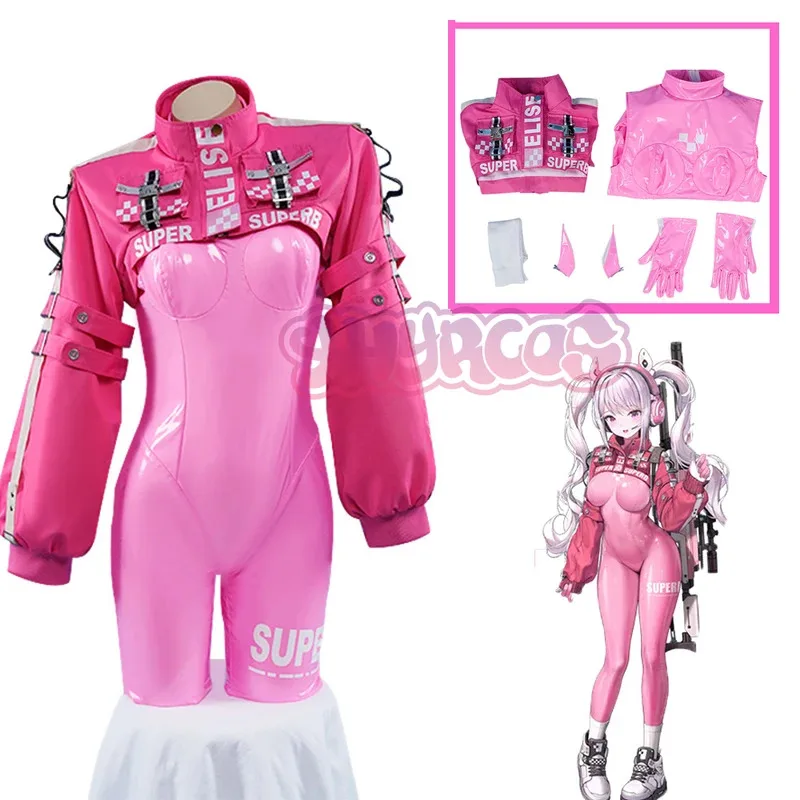 Sexy Alice Cosplay Nikke Cosplay Costume Victory Pink Jumpsuit Earphone Prop Halloween Costume Women Headwear gloves accessories
Sexy Alice Cosplay Nikke Cosplay Costume Victory Pink Jumpsuit Earphone Prop Halloween Costume Women Headwear gloves accessories