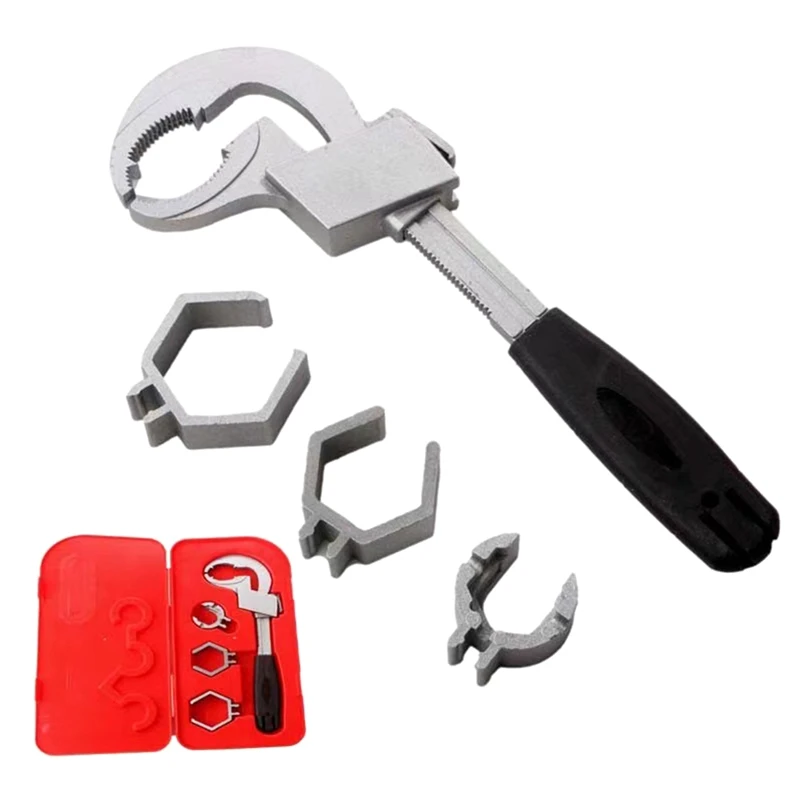 Universal Wrench Multifunctional Wrench Bathroom Wrench For Water Pipe Repair & Home Accessories
Universal Wrench Multifunctional Wrench Bathroom Wrench For Water Pipe Repair & Home Accessories