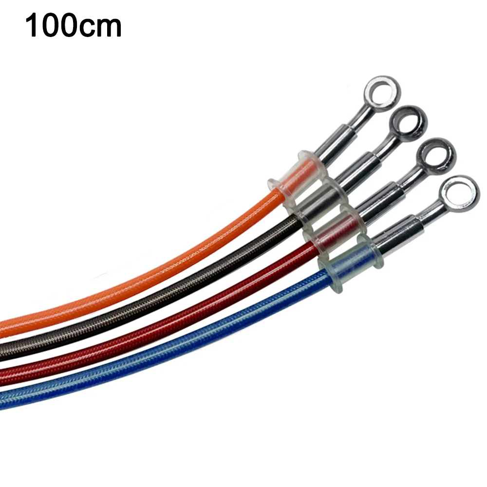 1PC 100cm Motorcycle Dirt Bike Braided Brake Hose Line Steel Brake Cable Hydraulic Banjo Pipe for Motorcycle Universal Racing
1PC 100cm Motorcycle Dirt Bike Braided Brake Hose Line Steel Brake Cable Hydraulic Banjo Pipe for Motorcycle Universal Racing