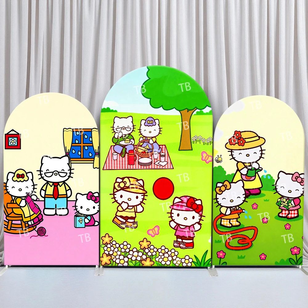 Sanrio Hello Kitty Spring Picnic Style Arch Backdrop Cover Cheerful Festive Scene For Kids Birthday Baby Shower Photo Booth
Sanrio Hello Kitty Spring Picnic Style Arch Backdrop Cover Cheerful Festive Scene For Kids Birthday Baby Shower Photo Booth