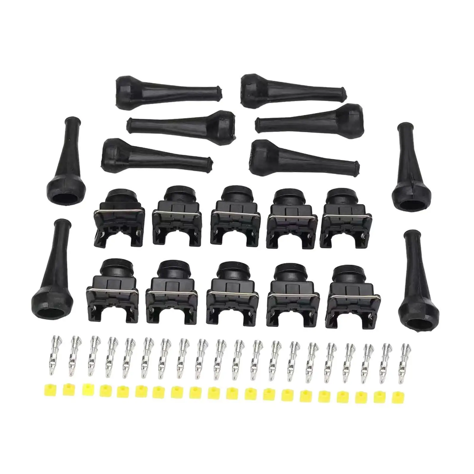 Fuel Injector Connector and Pin Set Waterproof Plastic Automotive Plug Kit for Reliable Car Engine Repair Application
Fuel Injector Connector and Pin Set Waterproof Plastic Automotive Plug Kit for Reliable Car Engine Repair Application
