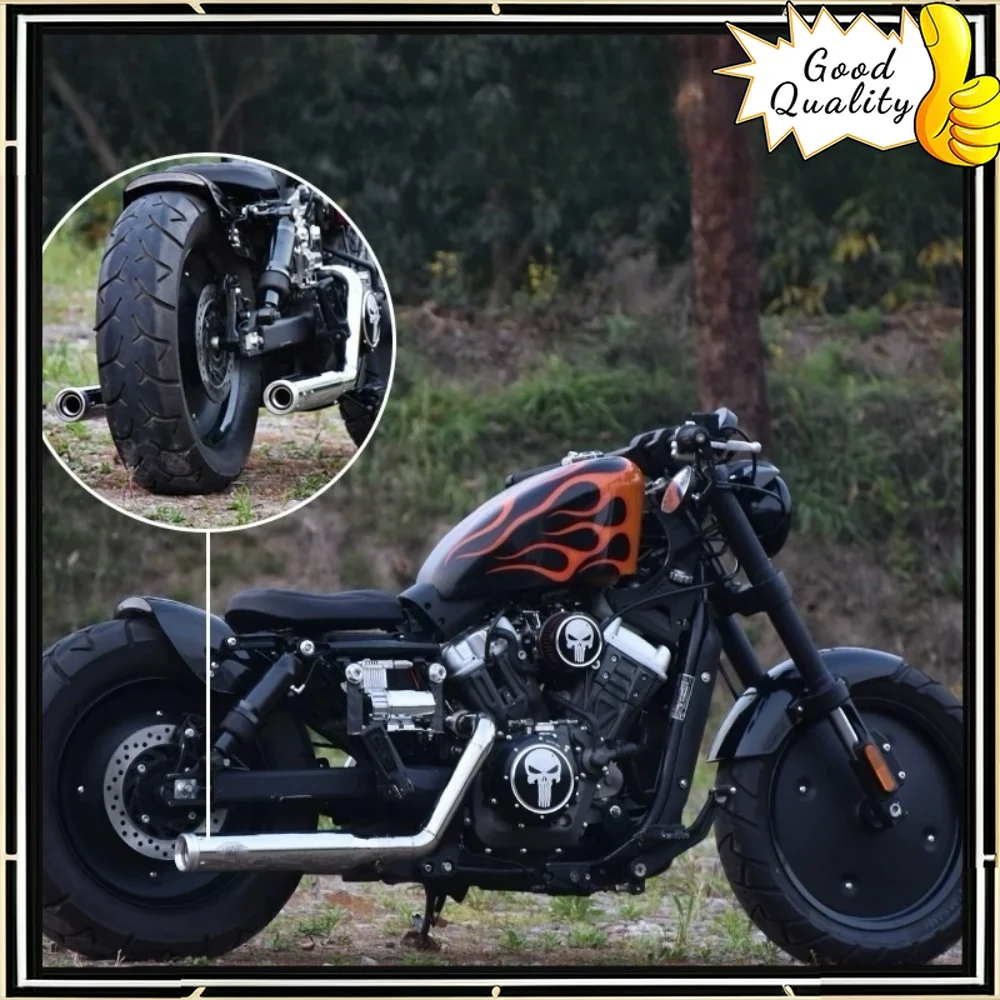 For BENDA Chinchilla 300 double-sided dual-exhaust pipes to modify the motorcycle sound low exhaust pipe
For BENDA Chinchilla 300 double-sided dual-exhaust pipes to modify the motorcycle sound low exhaust pipe