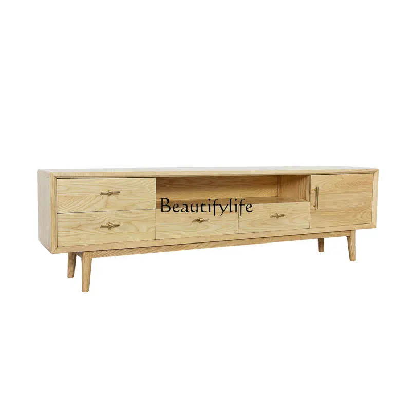 New Chinese TV Cabinet Modern Minimalist Living Room Simple Small Apartment Solid Wood
New Chinese TV Cabinet Modern Minimalist Living Room Simple Small Apartment Solid Wood