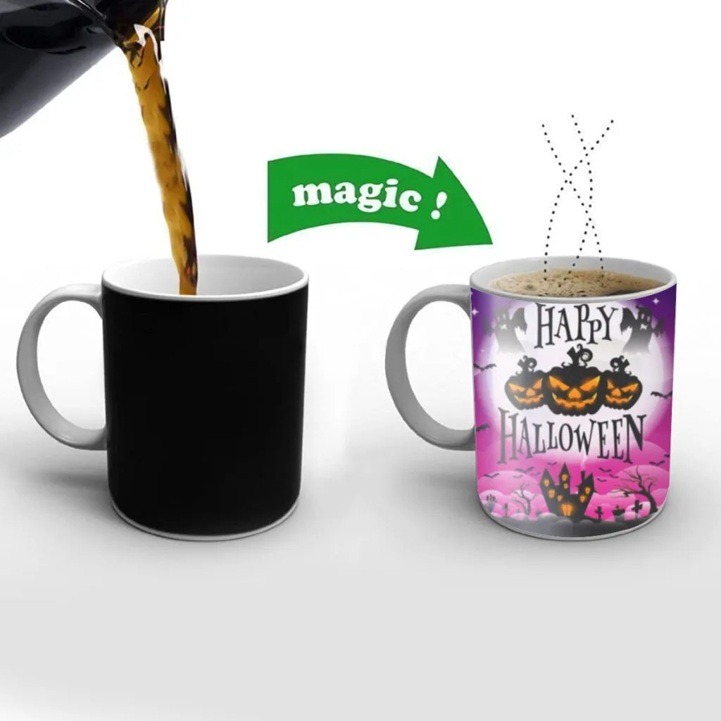 Witches Enchanting Halloween Coffee Mugs Creativ Color Changing Milk Tea Cup Ceramic Magic Heat Sensitive Mug Gifts
Witches Enchanting Halloween Coffee Mugs Creativ Color Changing Milk Tea Cup Ceramic Magic Heat Sensitive Mug Gifts