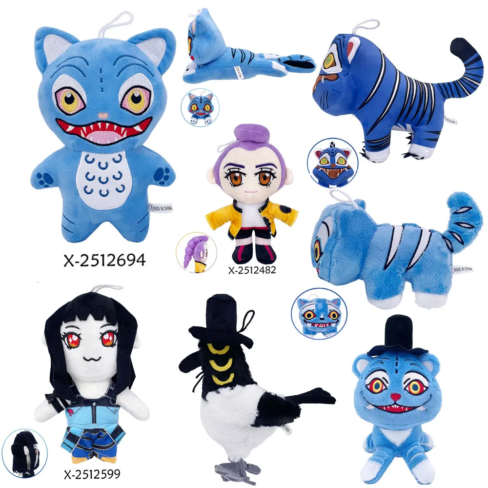 TreasuringU New hot Kpop Demon Plush Toys Game Hunters Tiger Stuffed Toy Doll Blue Tiger Animals Plushie Birthday Gifts 
TreasuringU New hot Kpop Demon Plush Toys Game Hunters Tiger Stuffed Toy Doll Blue Tiger Animals Plushie Birthday Gifts