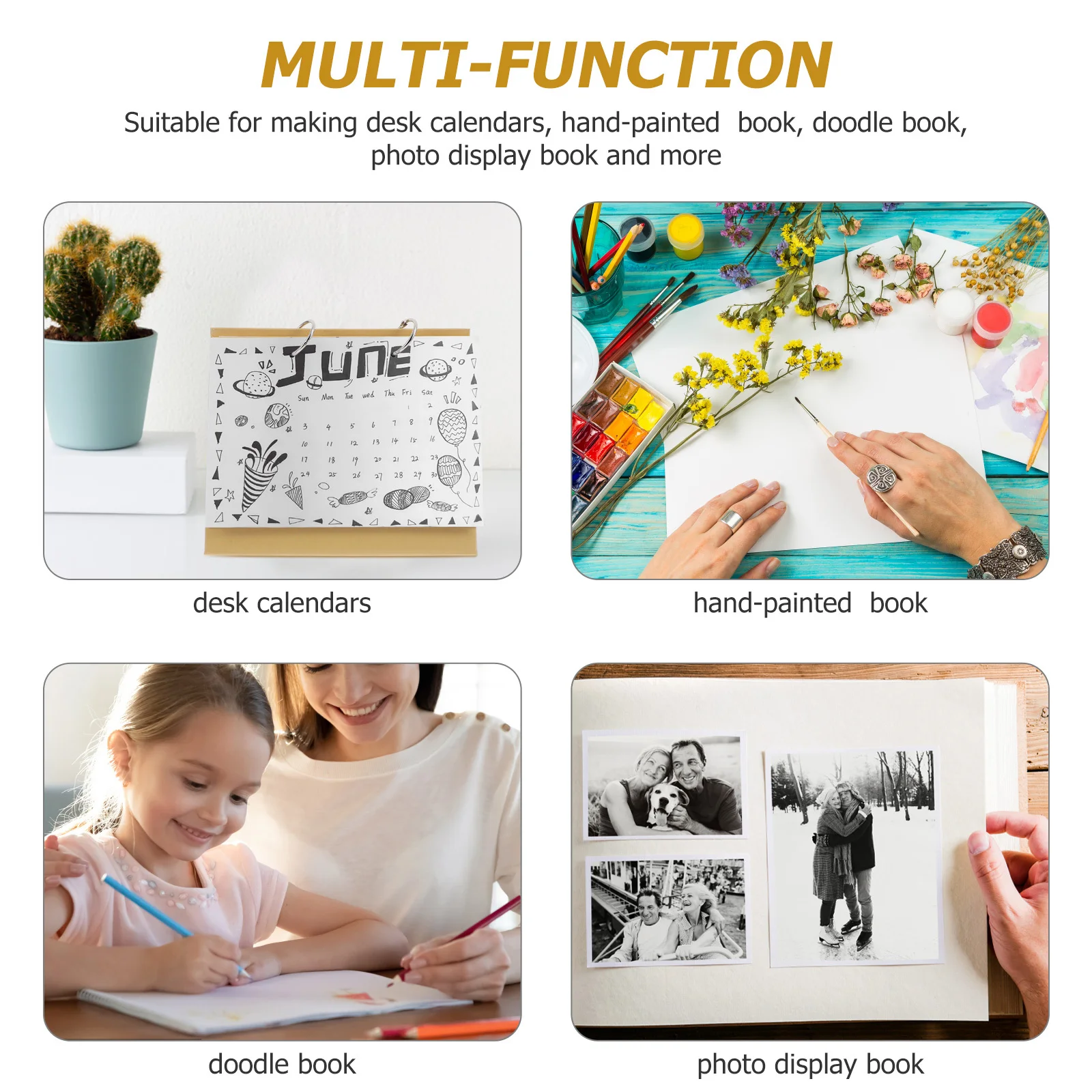 1Set DIY Desk Calendars Making Loose-Leaf Book Clear Lines Comfortable Touch Luxurious Look Practical Design DIY Calendar Book
1Set DIY Desk Calendars Making Loose-Leaf Book Clear Lines Comfortable Touch Luxurious Look Practical Design DIY Calendar Book