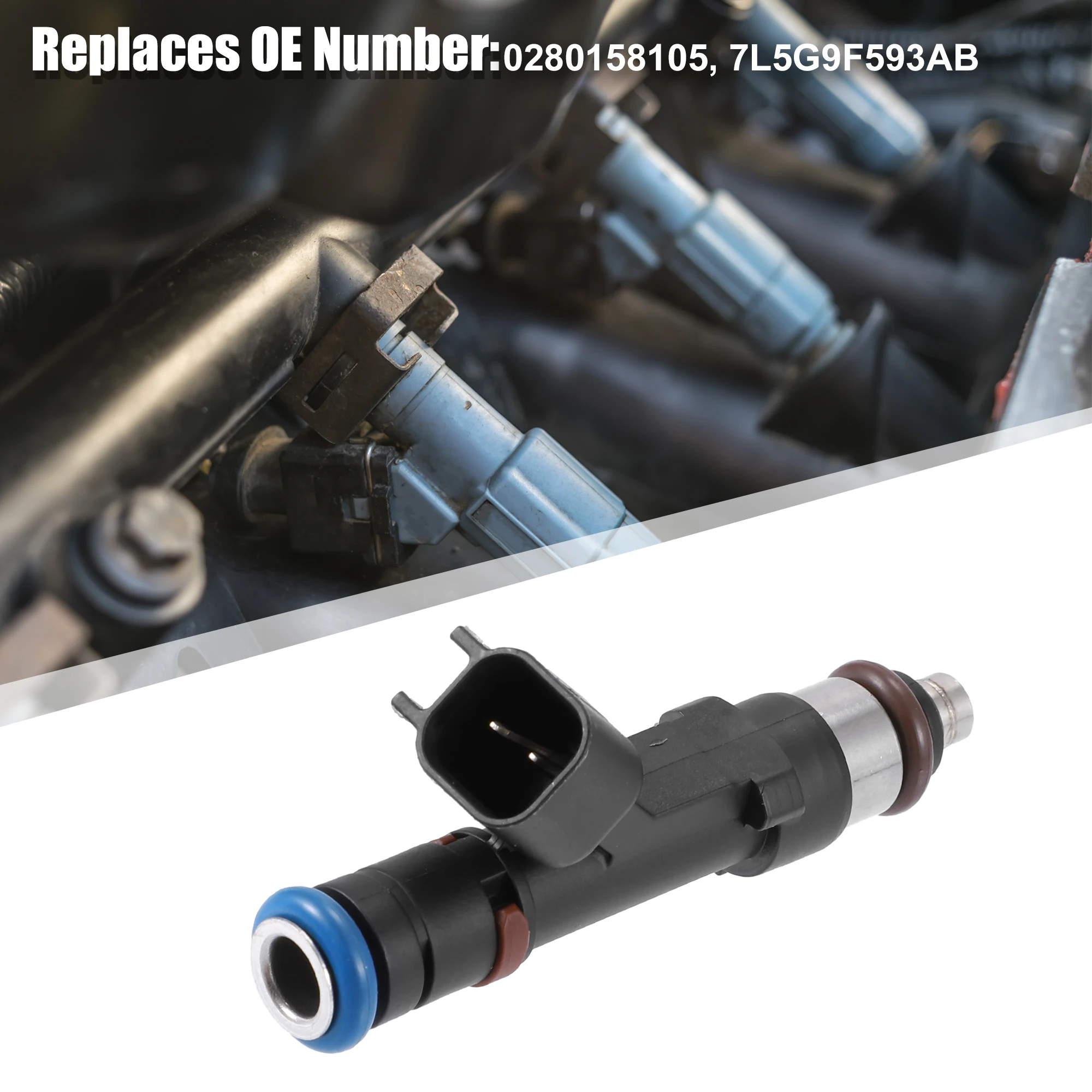 UXCELL 4pcs 0280158105 Fuel Injector for Ford Escape 07-08 for Ford Fusion 06-09 2.3L
UXCELL 4pcs 0280158105 Fuel Injector for Ford Escape 07-08 for Ford Fusion 06-09 2.3L