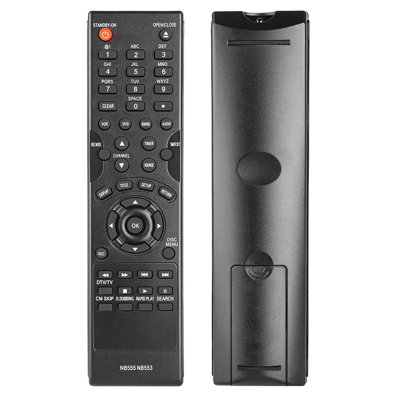 NB555 NB553 For Magnavox Remote Control Replacement, For Magnavox DVDR VCR Recorder ZV450MWB ZV450MW8 ZV450MW8A ZV420MW8 SV08R24
NB555 NB553 For Magnavox Remote Control Replacement, For Magnavox DVDR VCR Recorder ZV450MWB ZV450MW8 ZV450MW8A ZV420MW8 SV08R24