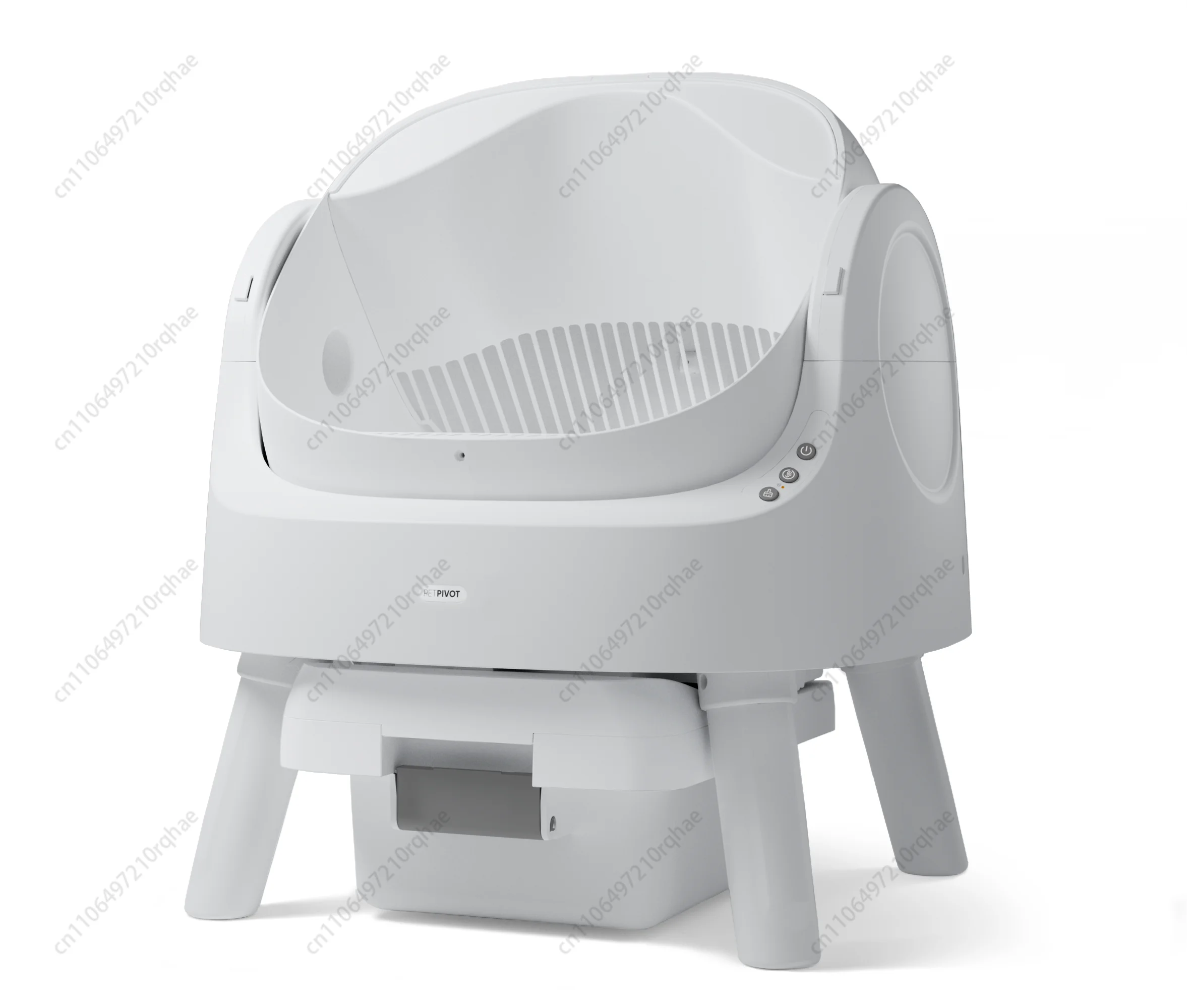 Newly upgraded self-cleaning litter box with open top design for multiple large cats
Newly upgraded self-cleaning litter box with open top design for multiple large cats