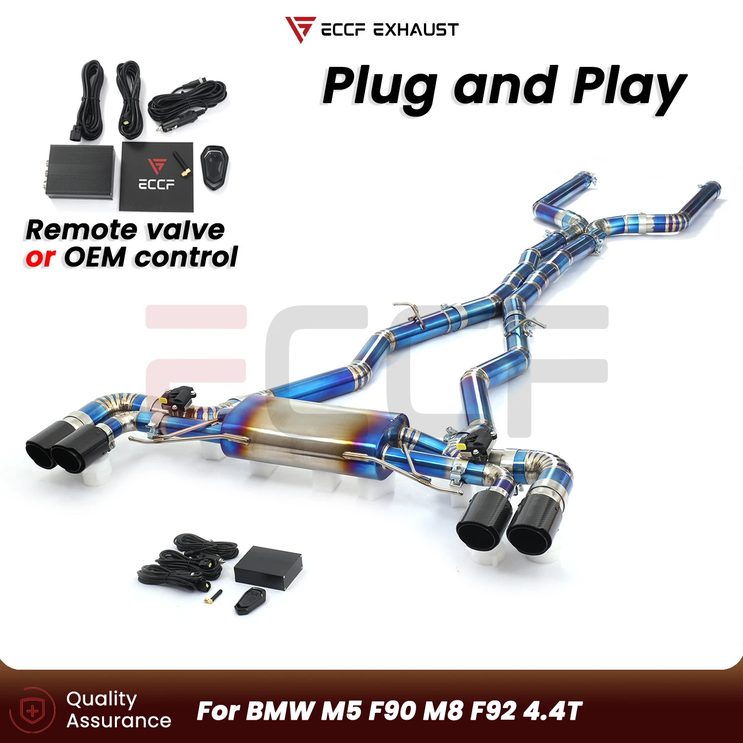 For BMW M5 F90 M8 F92 4.4T Titanium Exhaust Without OPF System Plug and Play Performance Upgrade Easy Installation
For BMW M5 F90 M8 F92 4.4T Titanium Exhaust Without OPF System Plug and Play Performance Upgrade Easy Installation