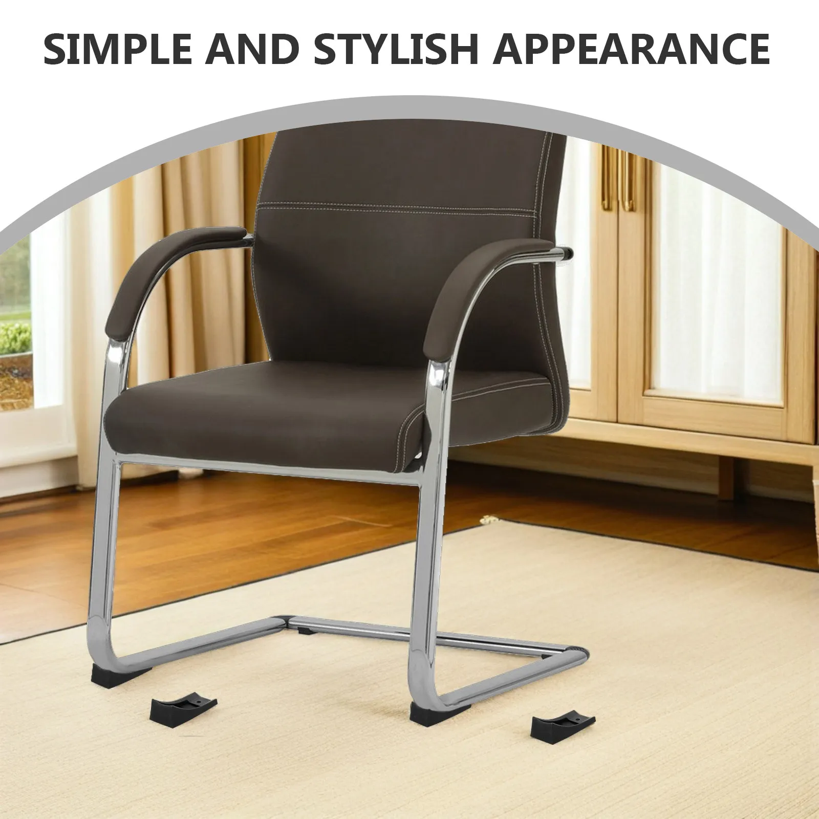 12Pcs Anti-Tilt Stabilizer Pads for Sled Chairs 4Cm Flat Tube Fit Heavy-Duty Chair Leg Bottom Pads Scratchproof Non-Slip
12Pcs Anti-Tilt Stabilizer Pads for Sled Chairs 4Cm Flat Tube Fit Heavy-Duty Chair Leg Bottom Pads Scratchproof Non-Slip