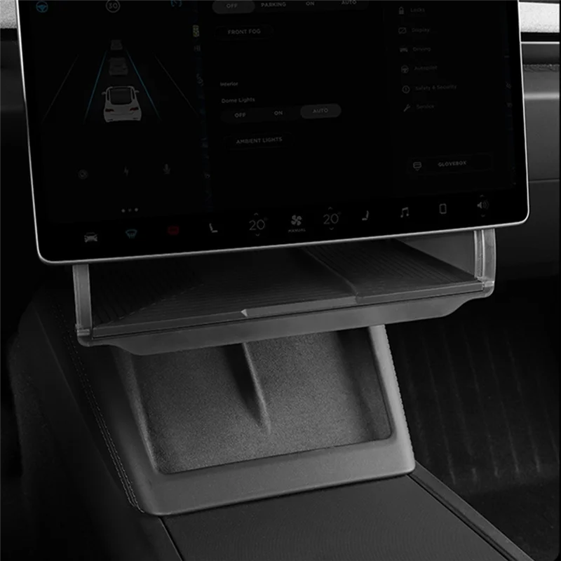 LHD Under Screen Storage Organizer Tray For Tesla Model 3 Highland 2024 Center Console Organizer Storage Box Accessories
LHD Under Screen Storage Organizer Tray For Tesla Model 3 Highland 2024 Center Console Organizer Storage Box Accessories