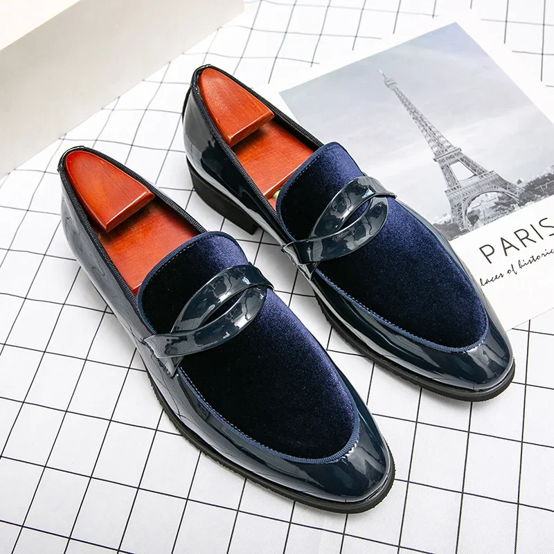 New Men Casual Classic Fashion Round Toe Lefu Leather Shoes European Style Black Blue Sizes 38-48 Men's Formal Shoes
New Men Casual Classic Fashion Round Toe Lefu Leather Shoes European Style Black Blue Sizes 38-48 Men's Formal Shoes