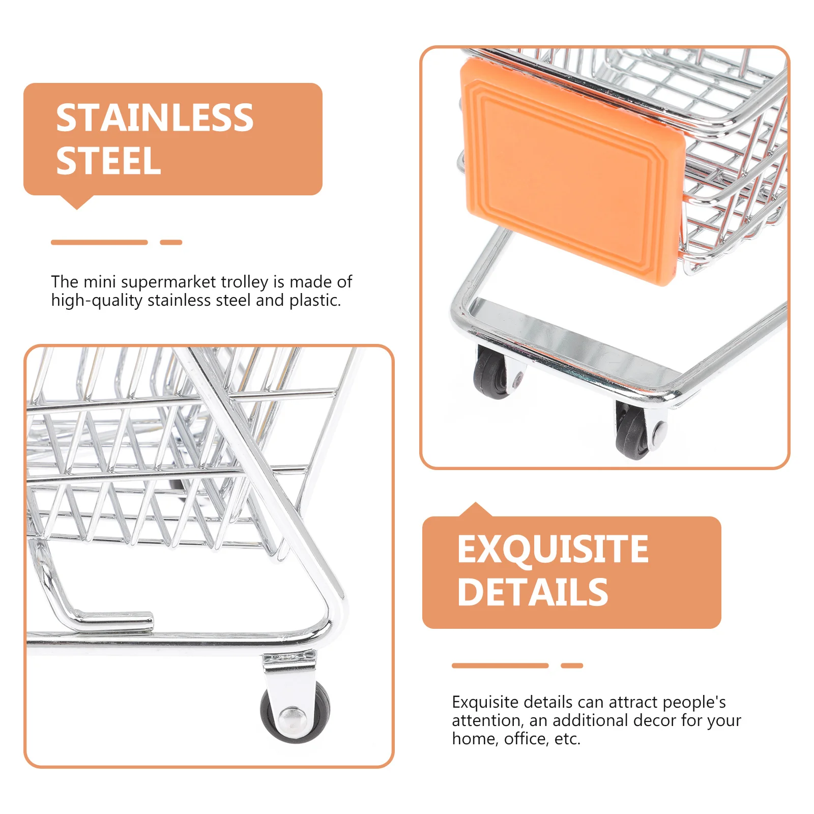 Mini Shopping Cart Small Supermarket Trolley Desktop Storage Handcart for Office Cosmetics Organizer Small Shopping Cart Models
Mini Shopping Cart Small Supermarket Trolley Desktop Storage Handcart for Office Cosmetics Organizer Small Shopping Cart Models