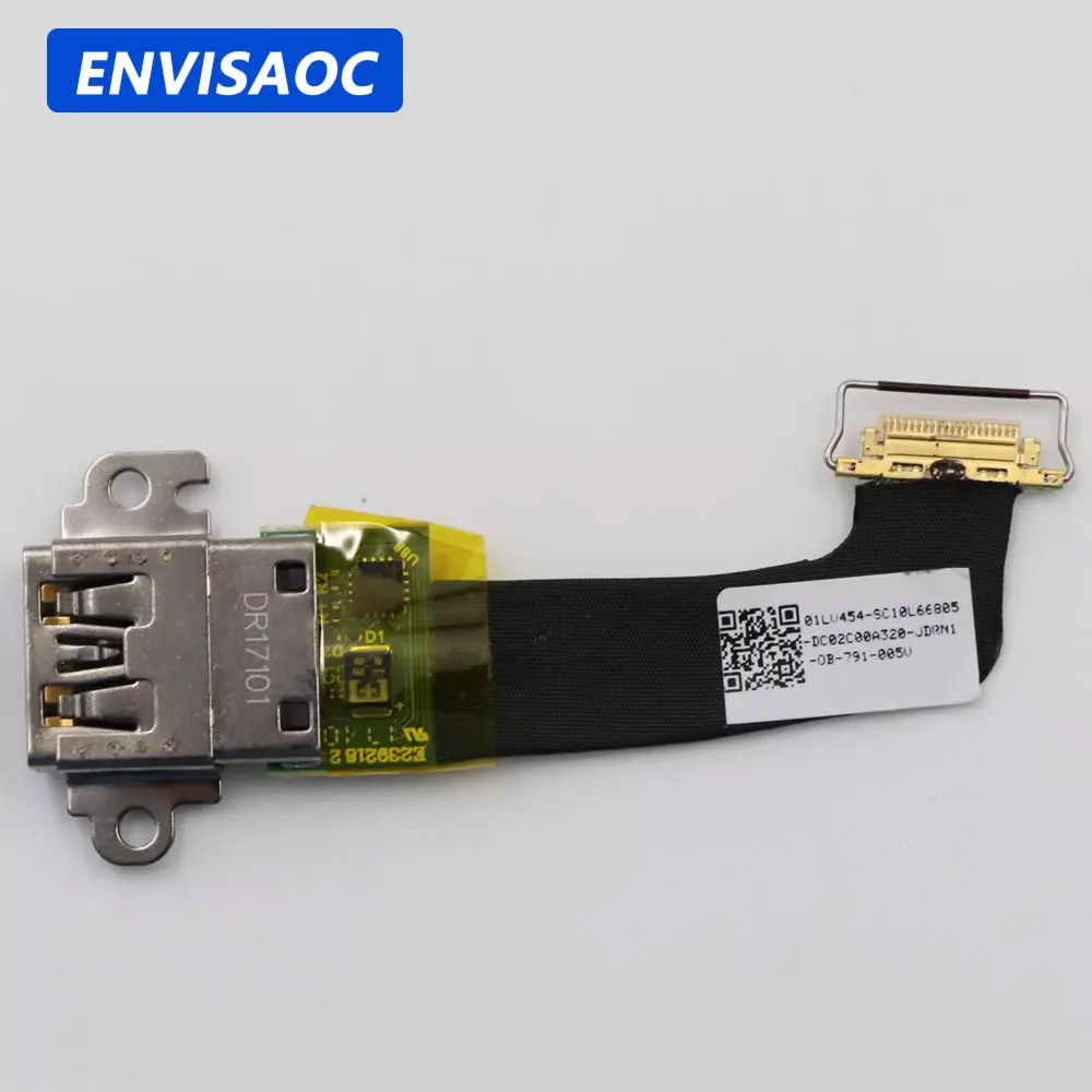 For Lenovo Thinkpad X1 Carbon 5th 6th X1C Laptop USB Jack Board 01YR420 01LV454 DC02C00C810
For Lenovo Thinkpad X1 Carbon 5th 6th X1C Laptop USB Jack Board 01YR420 01LV454 DC02C00C810
