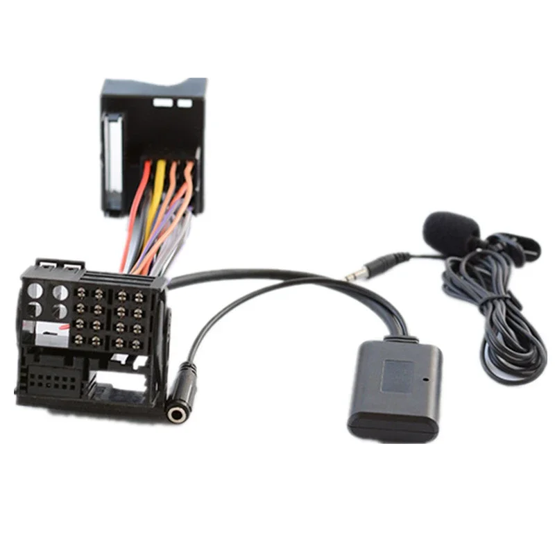 Bluetooth 5.0 Music Microphone Audio AUX Cable Handsfree Adapter Harness Kit for BMW E60-E66 E70 E82 E87 E90 E92 Car Radio
Bluetooth 5.0 Music Microphone Audio AUX Cable Handsfree Adapter Harness Kit for BMW E60-E66 E70 E82 E87 E90 E92 Car Radio