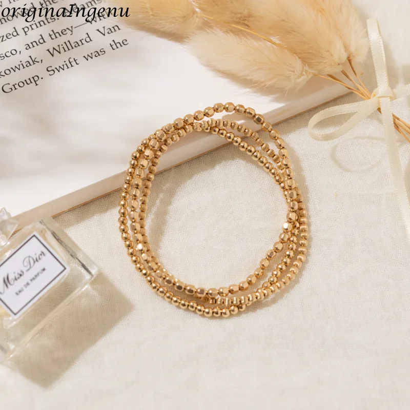 14K Gold Filled Ribbed Stretch Bead Bracelet Hand Bracelets Women's Jewelry Matching Bracelets Gifts for Women Gold Jewelry
14K Gold Filled Ribbed Stretch Bead Bracelet Hand Bracelets Women's Jewelry Matching Bracelets Gifts for Women Gold Jewelry