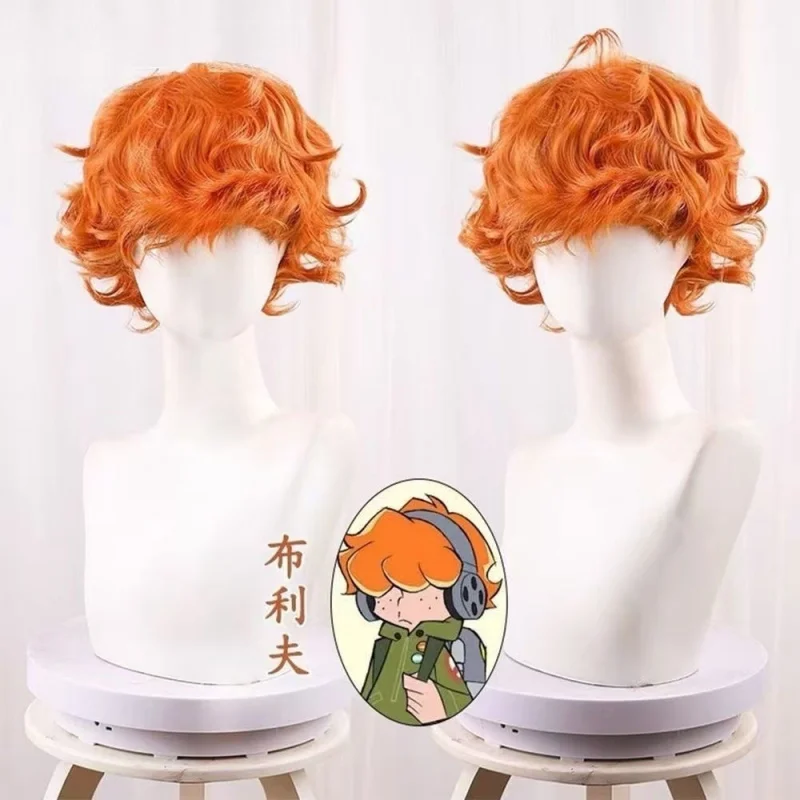 Anime Wig BreefcosModeling Orange curly hair Factory in Stock and Ready to Ship Rose Net High Temperature Silk
Anime Wig BreefcosModeling Orange curly hair Factory in Stock and Ready to Ship Rose Net High Temperature Silk