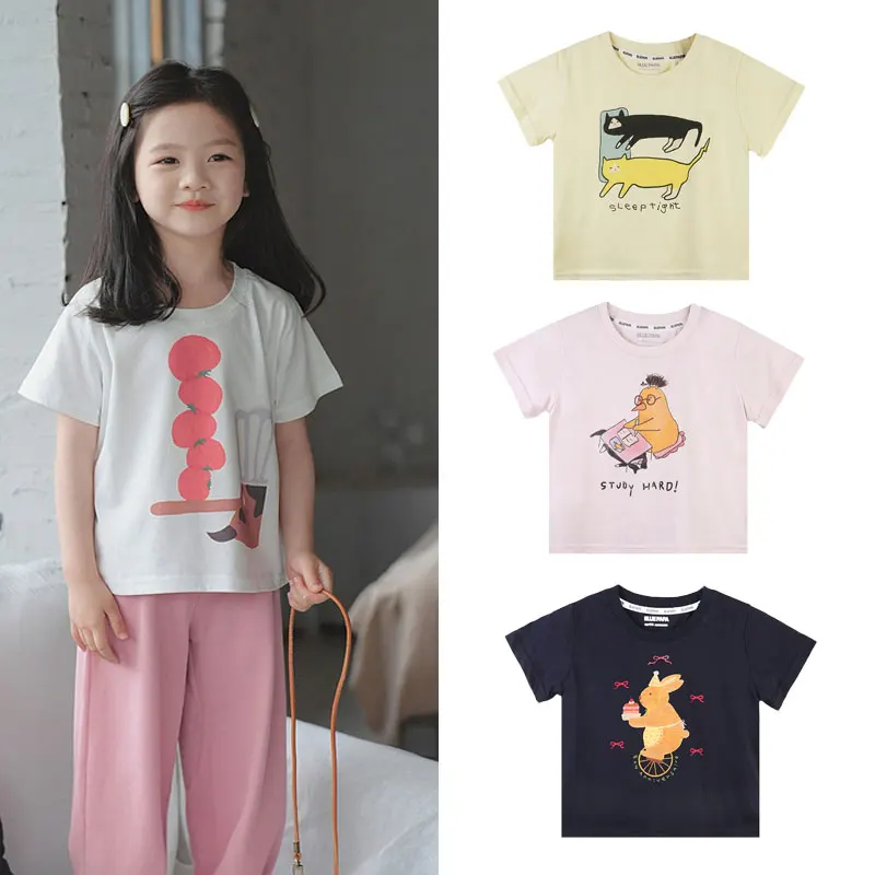 Girls Short-sleeved T-shirt 2025 Summer Baby Printed Top Cartoon Pullovers for Kids Boys Outfits Toddler Baby Tees Clothes
Girls Short-sleeved T-shirt 2025 Summer Baby Printed Top Cartoon Pullovers for Kids Boys Outfits Toddler Baby Tees Clothes