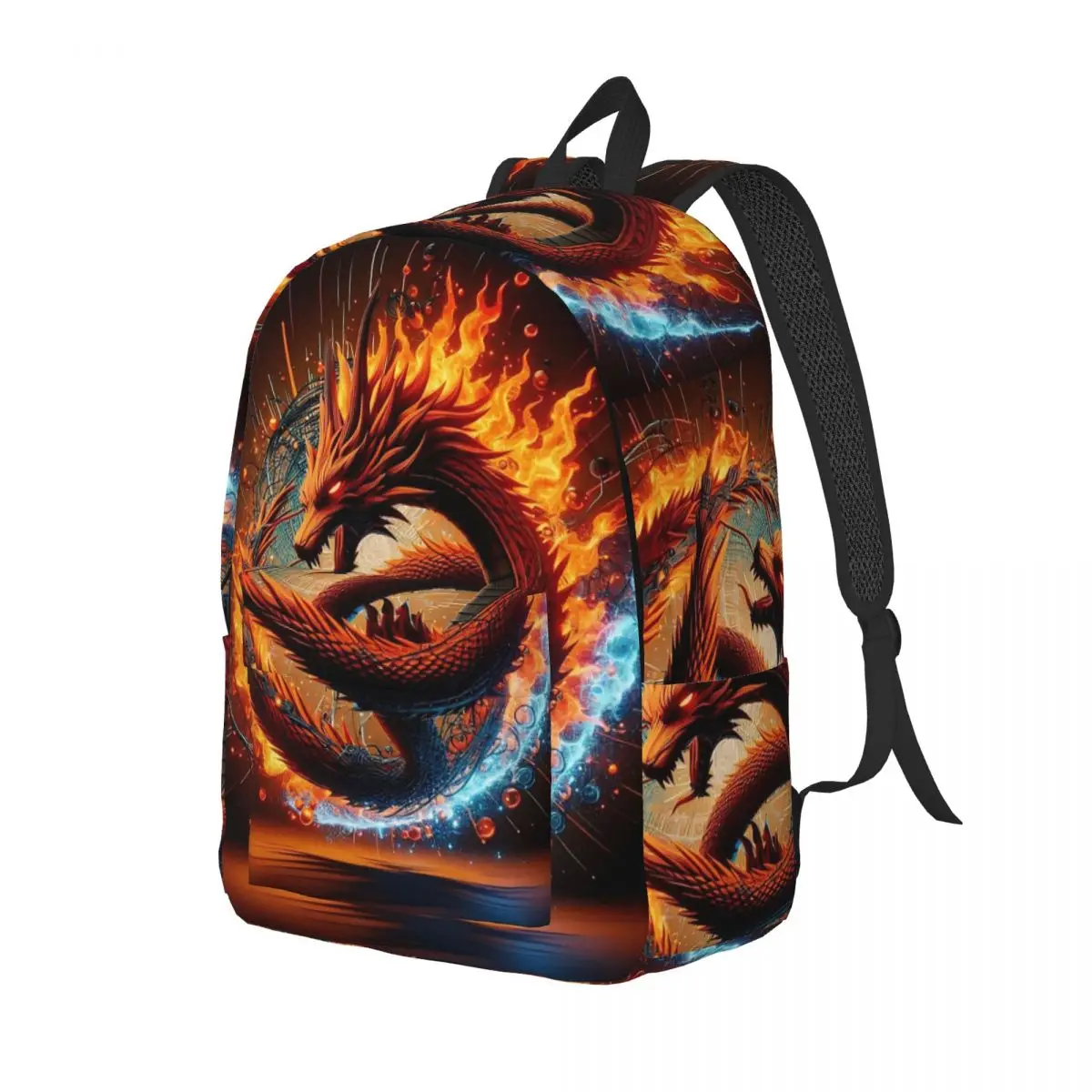 Dragon Portrait Backpack Daypack Large Capacity Kids BookBag School Bag Shoulder Bags for Men Women
Dragon Portrait Backpack Daypack Large Capacity Kids BookBag School Bag Shoulder Bags for Men Women